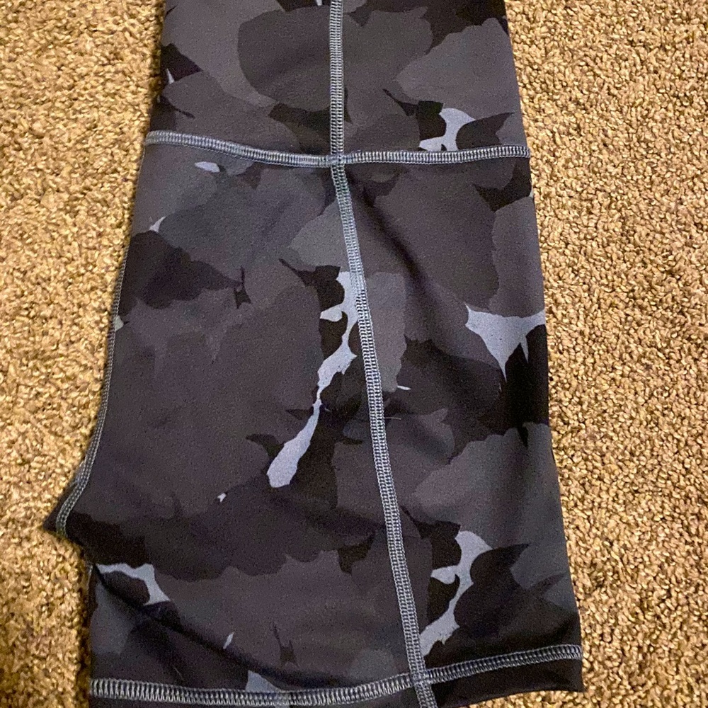Lululemon blue camo shorts